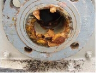 ⑤既存、給水管