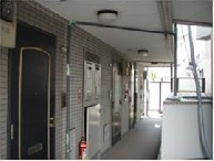 ②仮設給水管設置